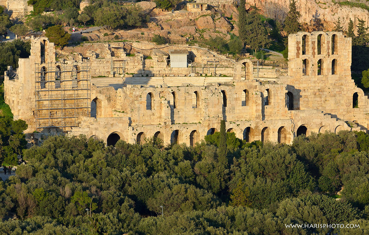 Театра Ирода Аттического. Фото - Хариса Витулкаса