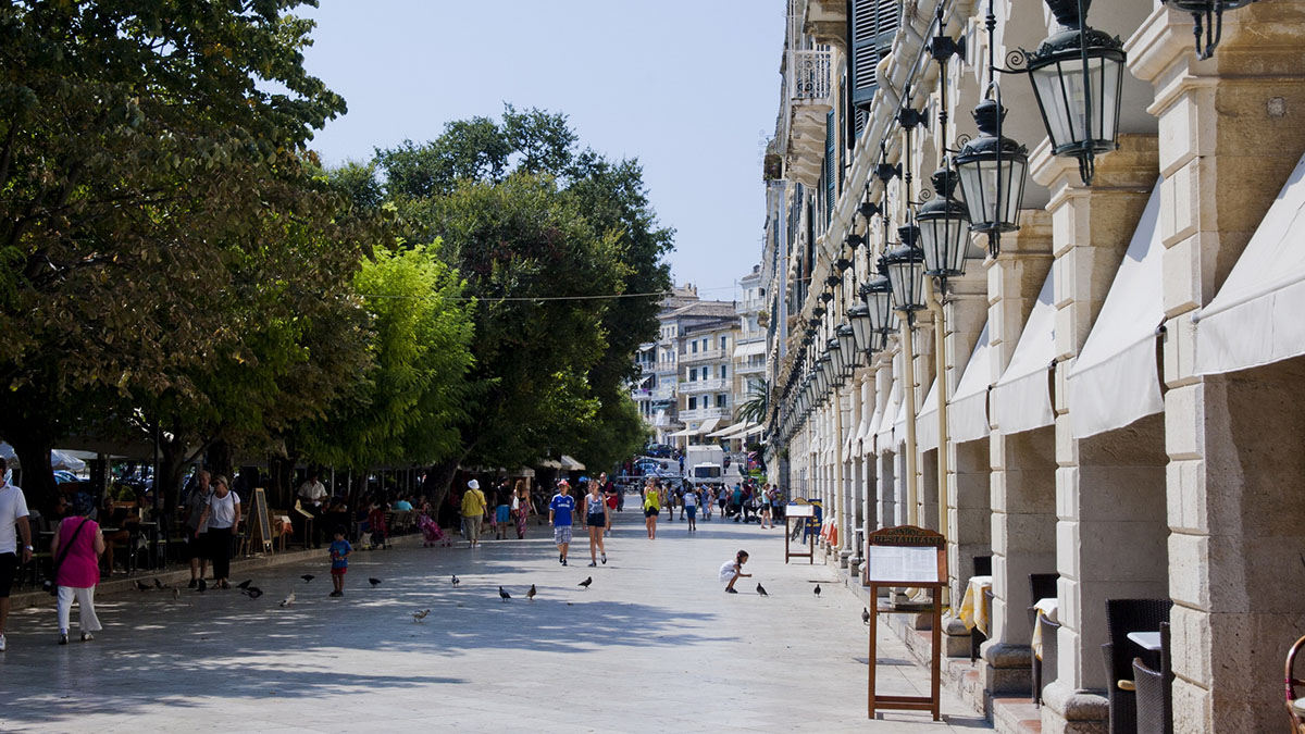 Улица Листон. Корфу - Фото: Christoforidou Eleni