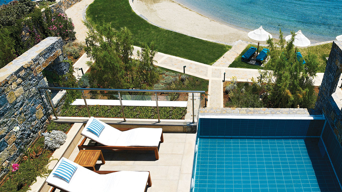 Peninsula Diamond Residence - ''Tilos'' 5 double &1 single bedroom with indoor and outdoor  private pool 