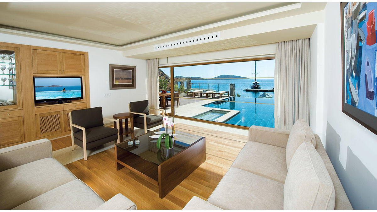 Peninsula Diamond Residence - ''Tilos'' 5 double &1 single bedroom with indoor and outdoor  private pool 