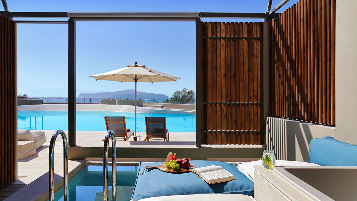 Upbeat Retreat Sea View with plunge pool Guarantee