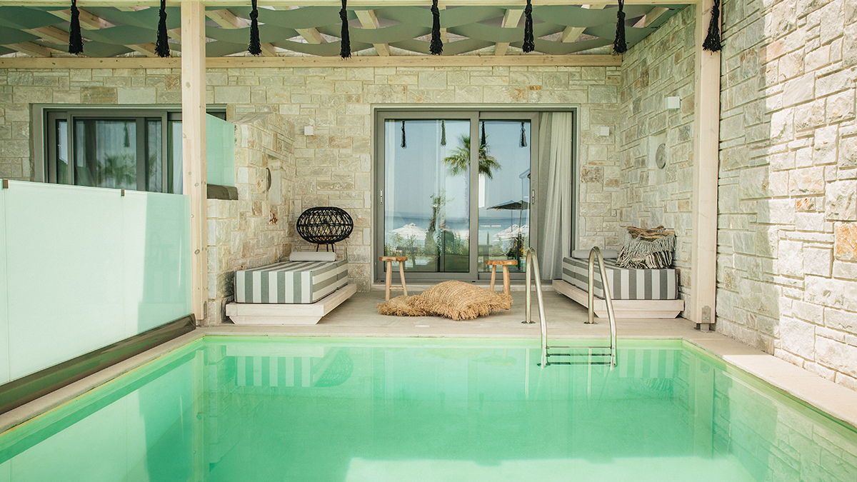 Double Suite Sea View with Private Pool