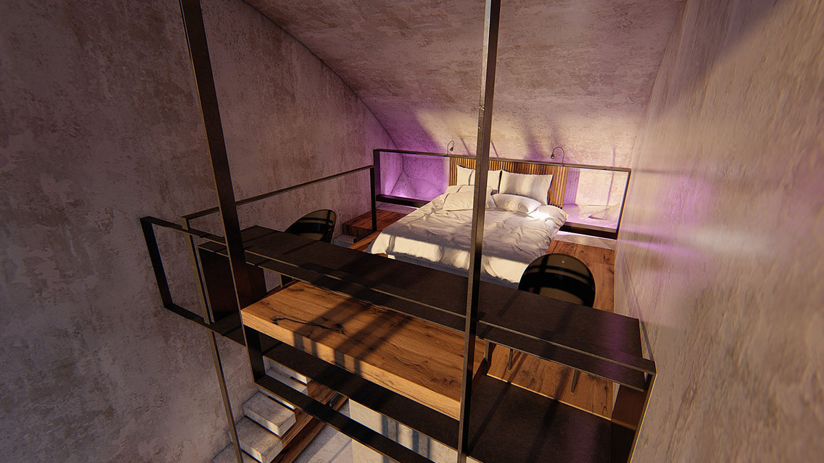 Junior Suite Maisonette Style with Outdoor Jacuzzi