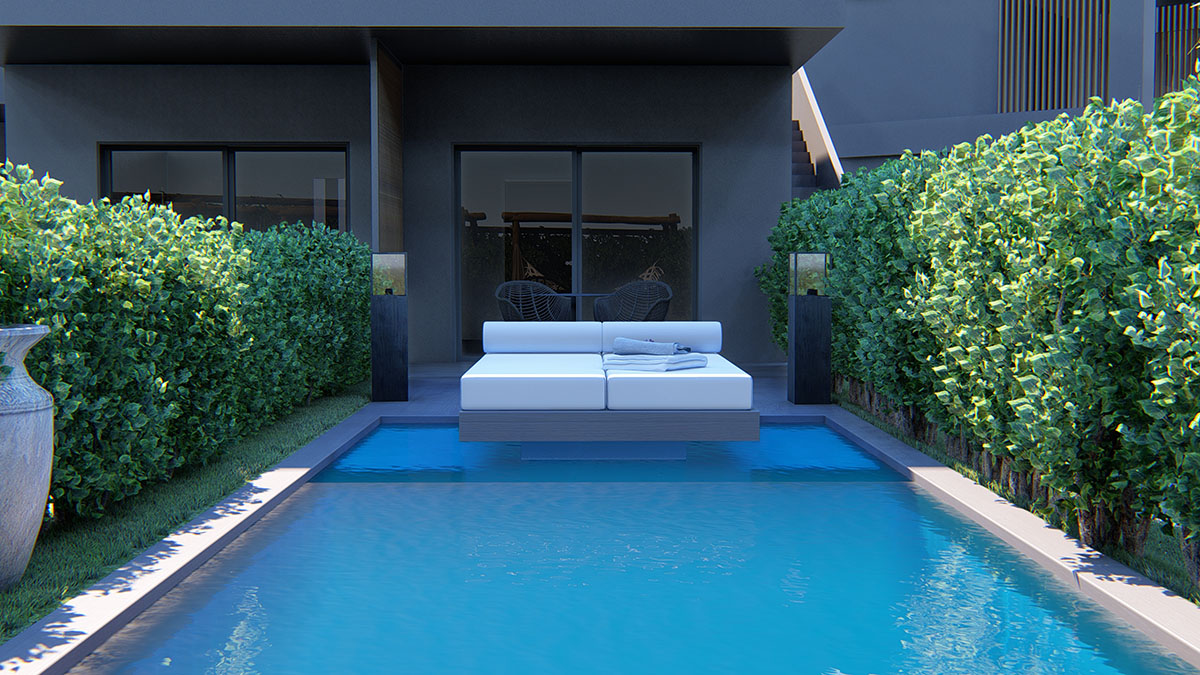 Bungalow Independent Pool