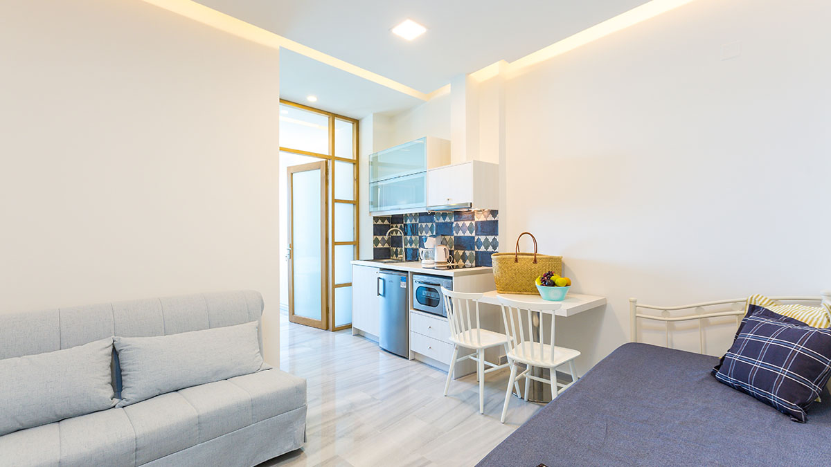 Deluxe Apartment Sea View on top floor