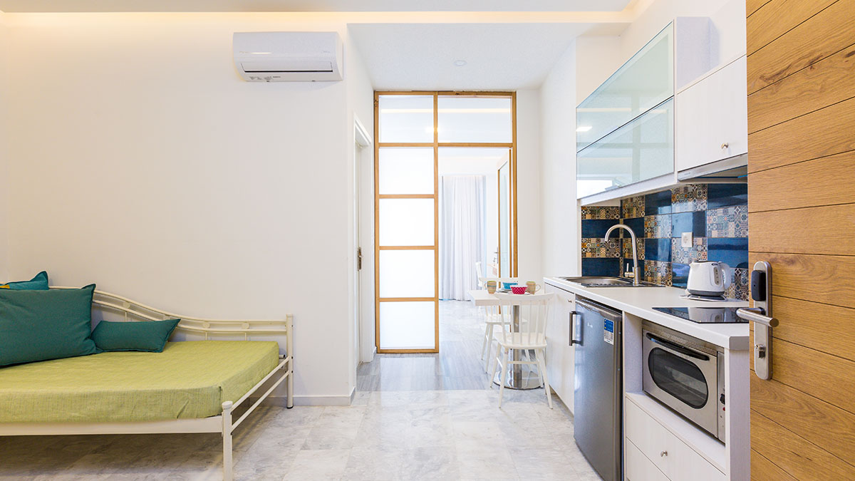 Superior Apartment Side sea View on top floor